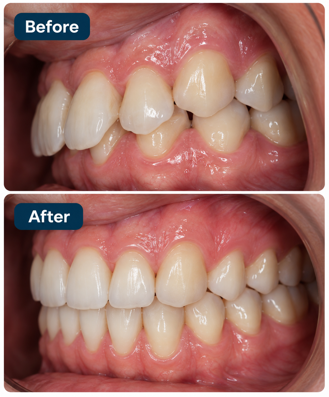 Orthodontic Treatment Before and After